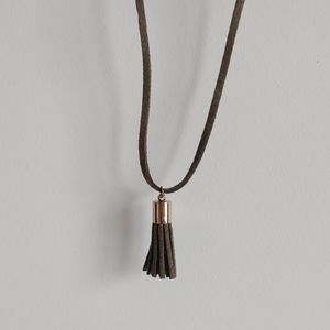 Sage Green Choker Necklace